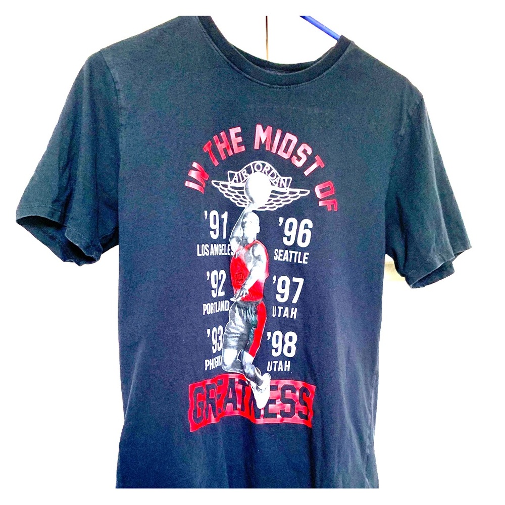 Air Jordan Nike T-shirt Michael Jordan’s Championships Air - The Movie MJ